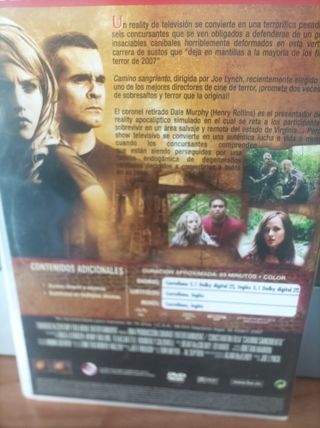 PELÍCULA TERROR CAMINO SANGRIENTO