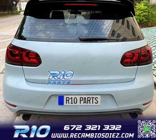 ALERON SPOILER VOLKSWAGEN VW GOLF 6 GTI 08-13 LOOK OETTINGER