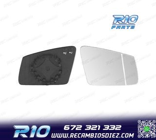 CRISTAL ESPEJO BASE DERECHO MERCEDES CLASE A W176 12-15
