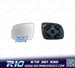 CRISTAL ESPEJO BASE DERECHO VOLKSWAGEN VW GOLF IV 98-03 TÉR