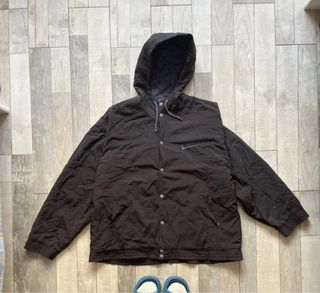 Nike Giacca Vintage Cappuccio Nera