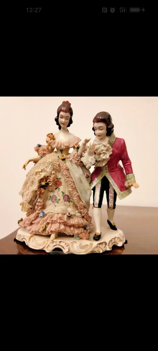 Grande porcellana tedesca DRESDEN anni '60