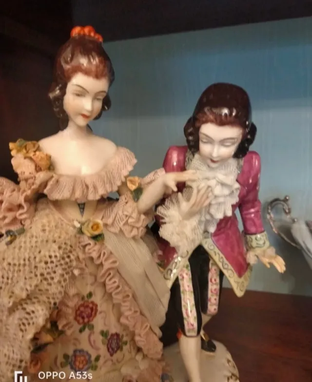 Grande porcellana tedesca DRESDEN anni '60