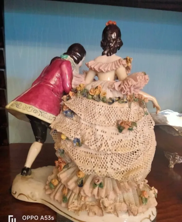 Grande porcellana tedesca DRESDEN anni '60