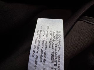 Chaqueta Zara Transparente Negra