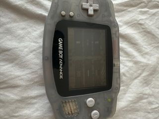 Nintendo Game Boy Advance Gris Transparente