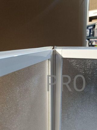 PANEL DE BAÑO DF/7 METACRILATO ALTO 140X130 BLANC