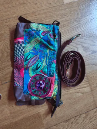 Bolso bandolera Desigual multicolor