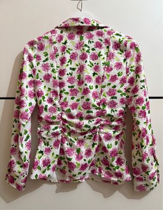 Blusa Zara flores XS