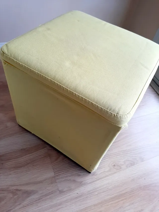Puf Almacenaje IKEA Amarillo