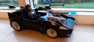 Figura Batman y Coche Batmobile