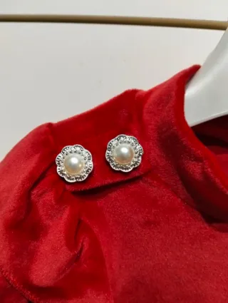 Lotto 4 top ciniglia neonata 6 mesi