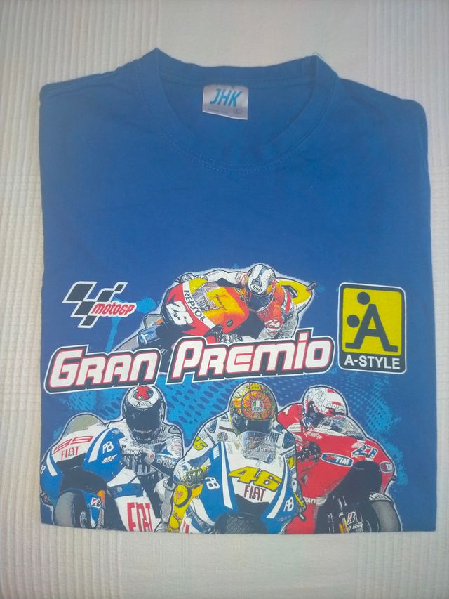 Lote 6 Camisetas Algodón GGPP Motogp