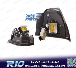 PILOTOS BMW E91 05-08 LED ROJO AHUMADO OSCURO