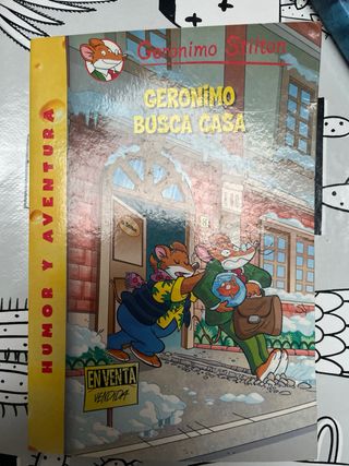 Lote de 10 libros de geronimo stilton