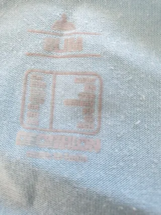 Maglietta azzurra Decathlon taglia S