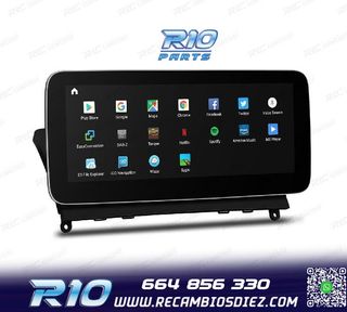 RADIO GPS ANDROID 12 PARA MERCEDES C W204 07-10