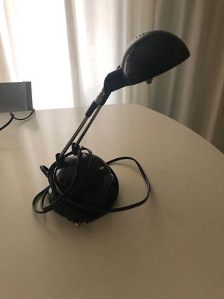 Flexo de mesa negro