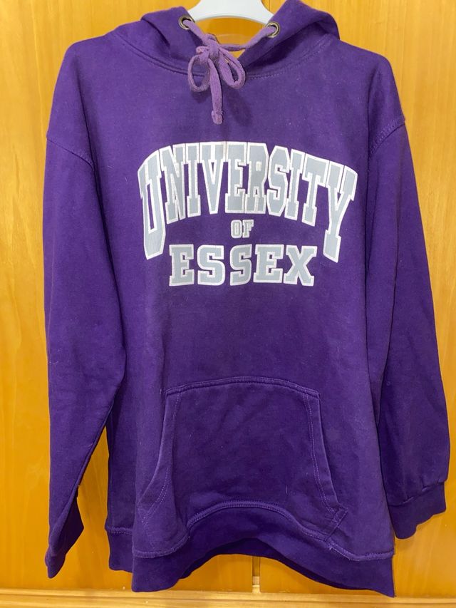 Sudadera University of Essex Unisex Morada