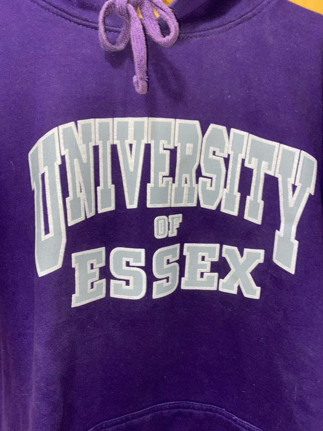 Sudadera University of Essex Unisex Morada