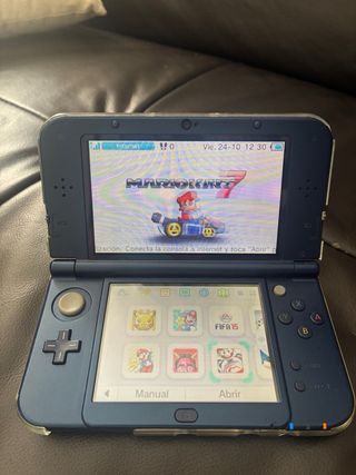 New Nintendo 3DS XL  (2 Unidades), Naranja y azul