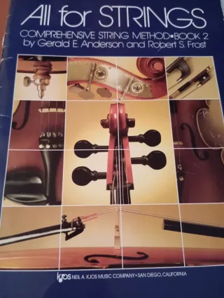 Libro de método de cuerdas All for Strings