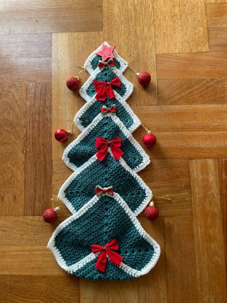Árbol de Navidad Crochet Decorativo