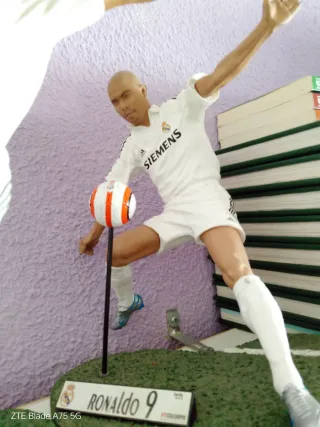 Figuras Real Madrid Beckham y Ronaldo Grandes