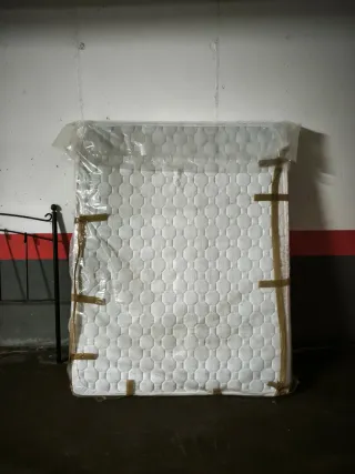 Cabecero y colchón 150 cm