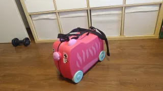 Maleta Trunki infantil animal rosa