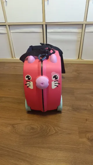 Maleta Trunki infantil animal rosa