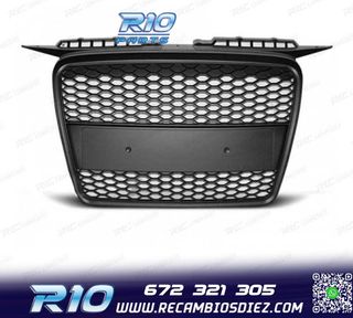 PARRILLA AUDI A3 05-08 LOOK RS3 NEGRO