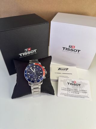 Tissot Seastar Chronograph 45.5mm Pepsi