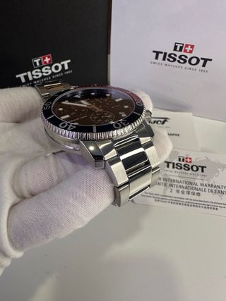 Tissot Seastar Chronograph 45.5mm Pepsi
