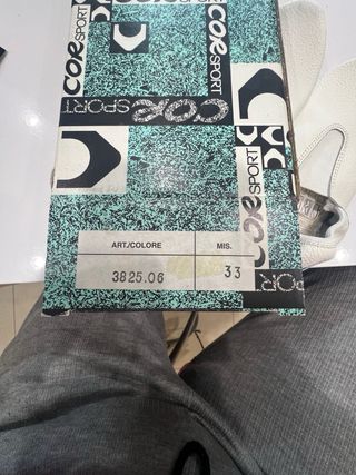 Scarpette da danza bianche COR SPORT taglia 33