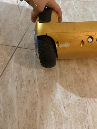 Hoverboard Dorado con Luces LED