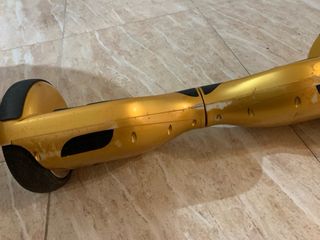 Hoverboard Dorado con Luces LED