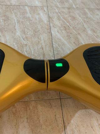 Hoverboard Dorado con Luces LED