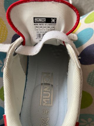 Zapatillas Munich niño velcro