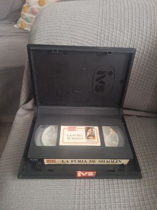 VHS La Furia de Shaolin 1ª Edición Videoclub