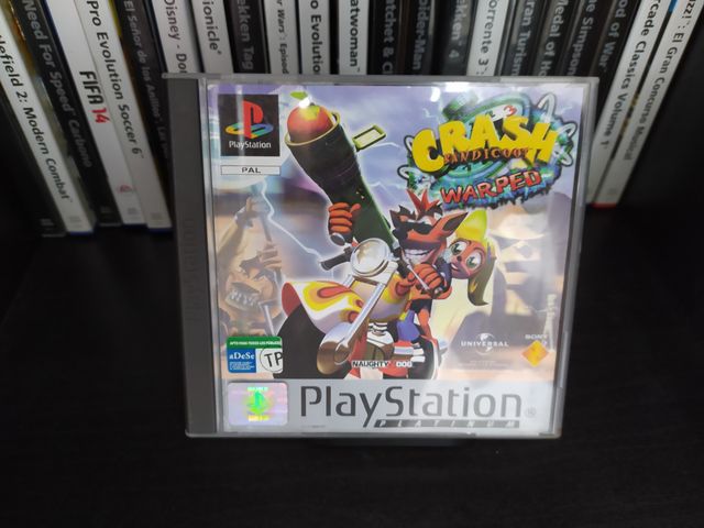 Crash Bandicoot 3 Warped PS1 PAL España