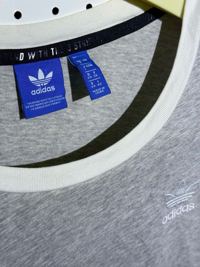 Maglietta Adidas Originals Grigia Taglia M