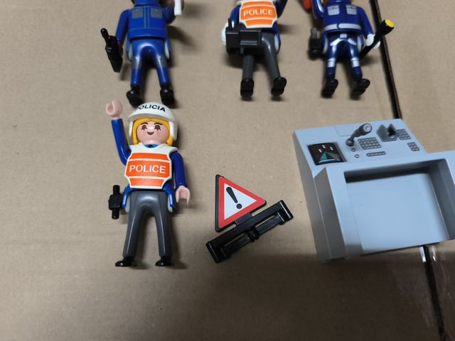 Lote Playmobil Policías
