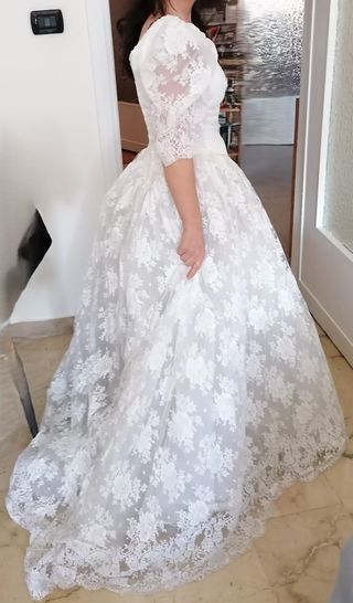 Abito da sposa pizzo