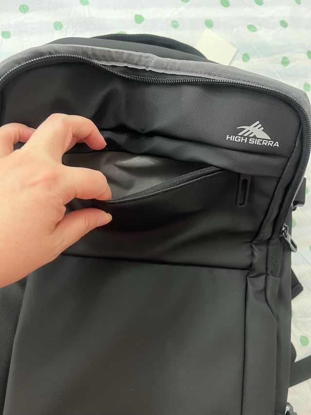 Zaino nero High Sierra