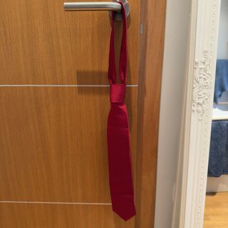 Corbata Emidio Tucci Seda Roja