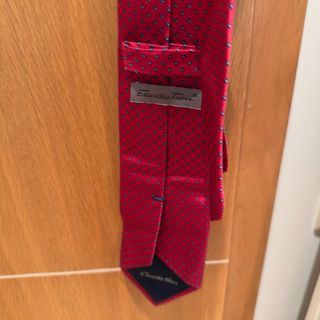 Corbata Emidio Tucci Seda Roja