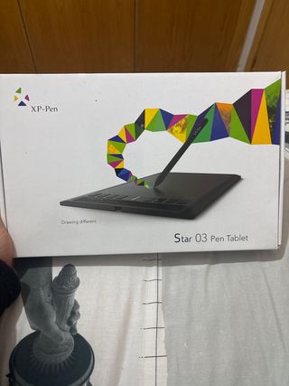 XP-Pen Star 03 Tableta Gráfica Negra