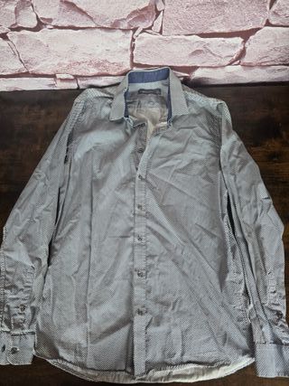 Camisa Angela Litrico S Rejilla Diamantes100% Algo