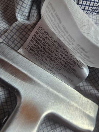 Camisa Angela Litrico S Rejilla Diamantes100% Algo